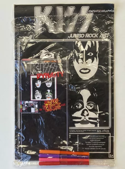 KISS Band Dynasty Poster Art Blisterpack SuperCool Novelty PROTOTYPE Ajax Garcia