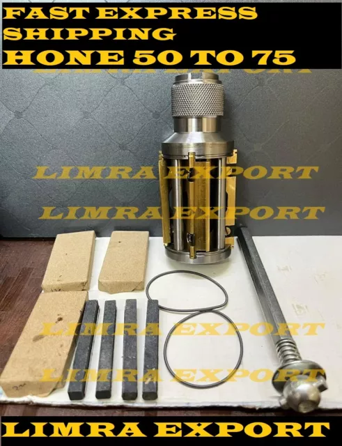 New Cylinder Engine Hone Kit 2" to 3" Honing Machine + 4 Set Of Stones FASTSHIP