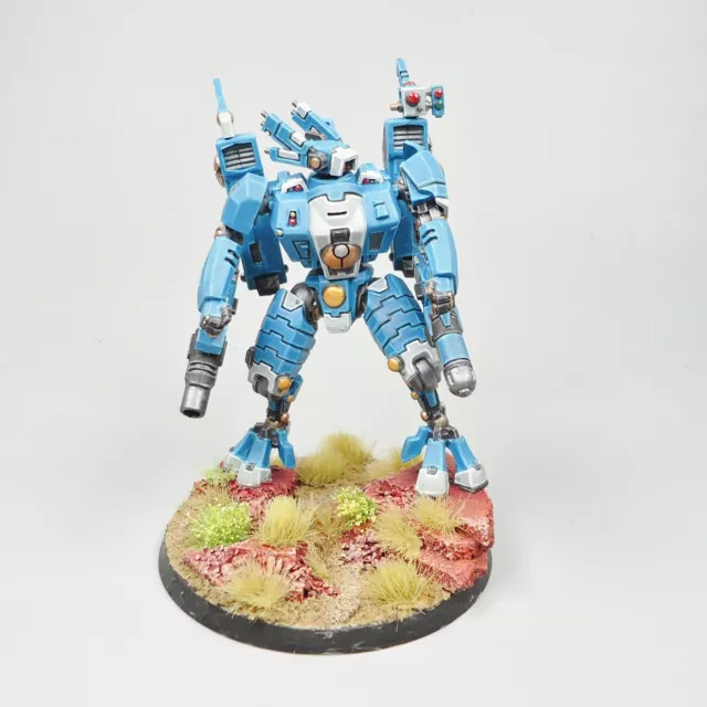 Warhammer 40k Army Tau Empire Commander Painted and Based Warhammer 40k Army Tau Empire Commander Painted and Based