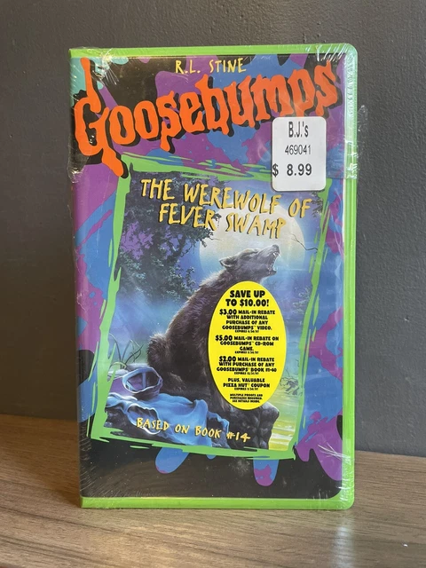 GOOSEBUMPS THE WEREWOLF of Fever Swamp VHS TV Sealed - 20th Century Fox ...