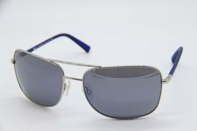 New Revo Re 1116 03 Summit Silver Blue Polarized Authentic Sunglasses 61-17