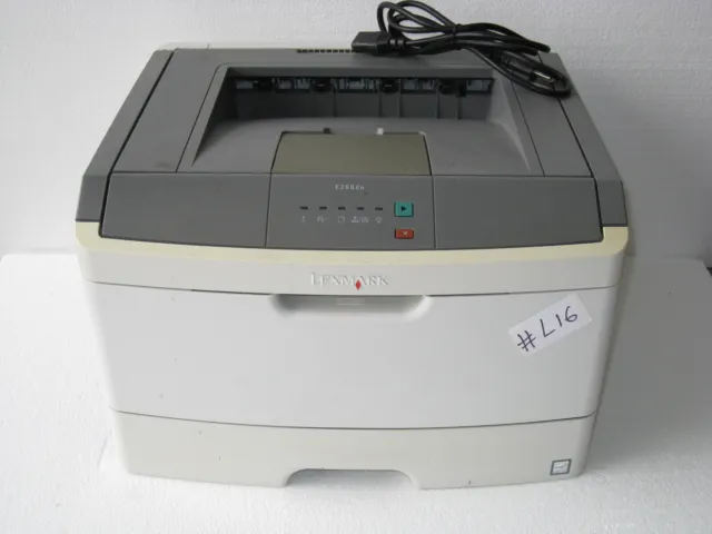 Lexmark E260dn Workgroup Laser Printer w/ Toner [Count: 15K] (WORKS GREAT) #L16
