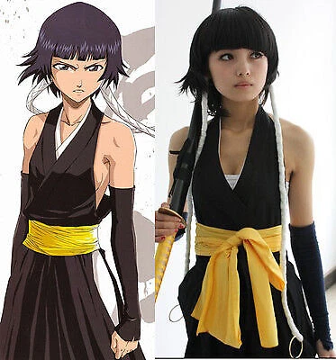 BLEACH Soifon Soi fon sui-feng Costume cosplay manga kimono versione.1