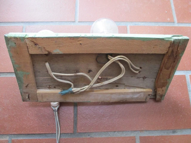 VECCHIO QUADRO ELETTRICO Elementi In Porcellana Interruttore Presa Etc