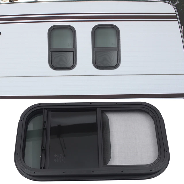 12& WIDTH X 22" Height Vertical Slider RV Replacement Window Camper Van