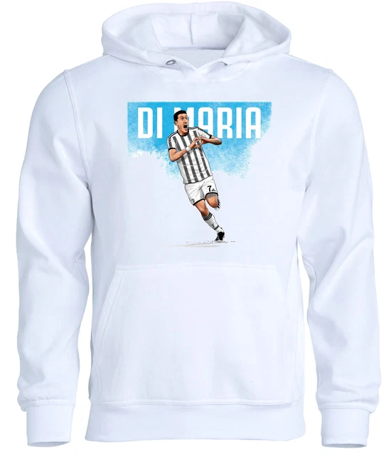 Felpa di Angel Di Maria esultanza juve juventus t-shirt calcio unisex sweatshirt