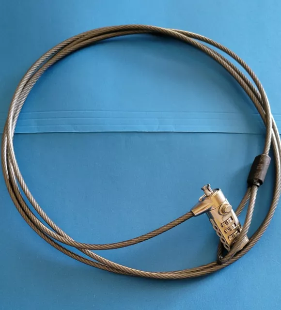 Notebook Laptop Computer Lock With Number Security Cable Chain