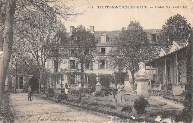 58-Saint Honore Les Bains-Hotel Vaux Martin-N�6023-F/0257