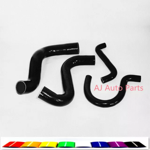 Radiator Silicone Coolant New Hose For 1991-1993 Ford Falcon EA EB 6CYL -BLACK