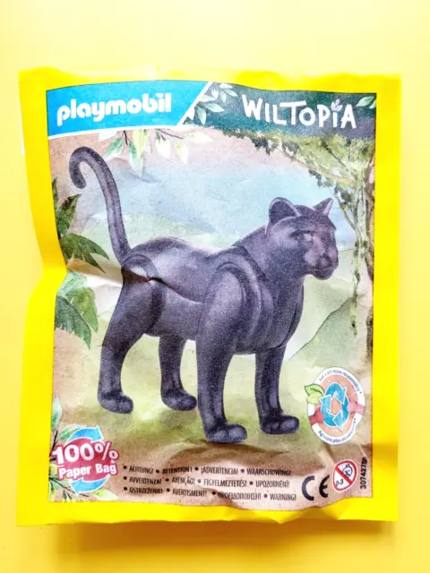 PLAYMOBIL  Wiltopia       Seltener  Schwarzer   PANTHER      * NEU *