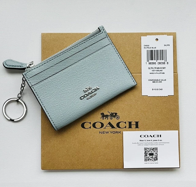 Coach mini coin purse deals