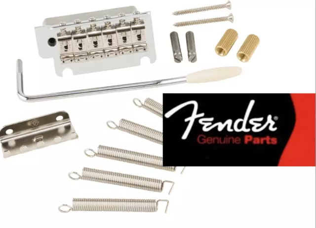 NEW Bridge FENDER STRATOCASTER 2 points chrome 0992079000 - guitare