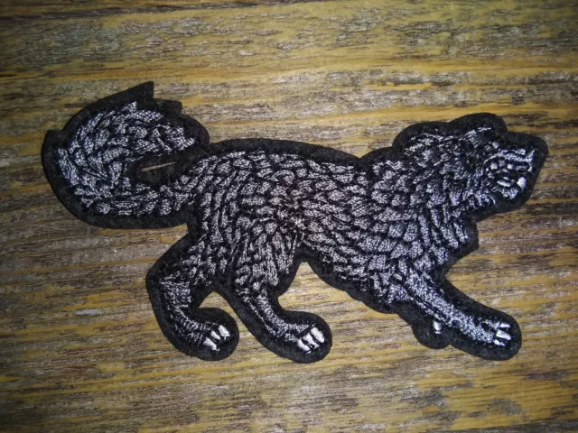 New Direwolf Game of Thrones House of Stark Wolf Creature from HBO's Show Patch