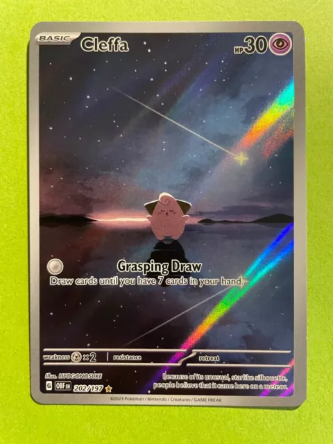 Pokemon TCG Poppy - 227/197 - Full Art Secret Rare - S&V: Obsidion Flames NM