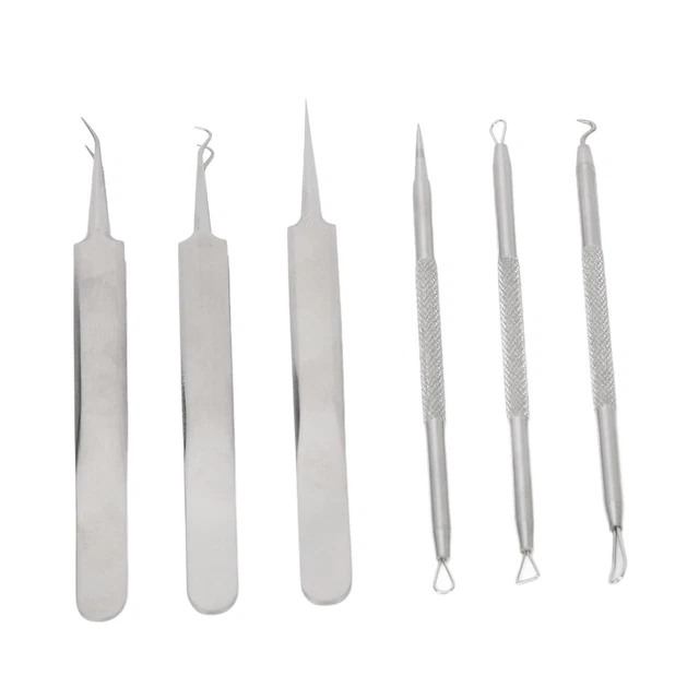 Pimple Popper Tool Set Professional Whitehead Removal Multifunctional Safety