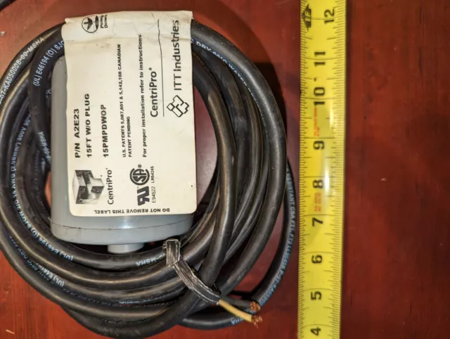 Interruptor flotante ITT A2E23 15PMPDWOP CENTRIPRO 15' sin enchufe NUEVO