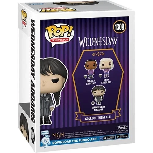 Funko POP! Wednesday Addams JENNA ORTEGA #1309 Netflix TV Show Vinyl Figure 2