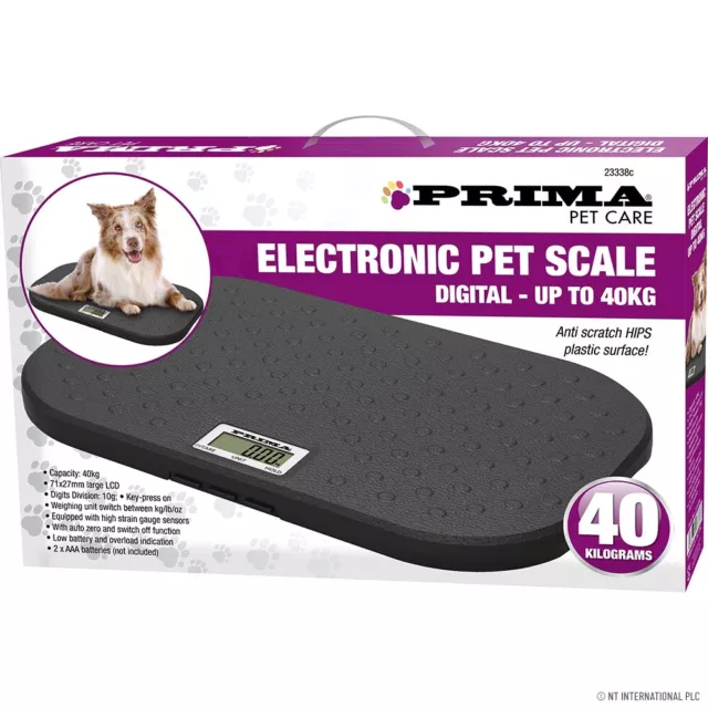 New Electronic Pet Weight Scale Care Digital 40Kg Weighing Durable Lb Oz Large