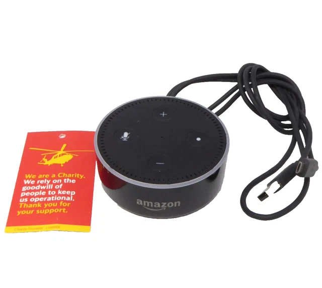 AMAZON ECHO DOT 2nd Generation Black Model RS03QR BP1 £6.50 - PicClick UK