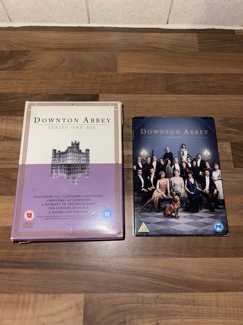 DOWNTON ABBEY THE Complete Collection Series 1-6 & The Movie DVD Box ...