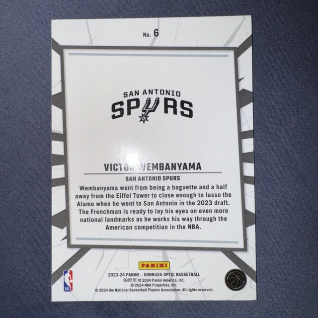 202324 OPTIC VICTOR Wembanyama My House 🔥🔥🔥 9.99 PicClick