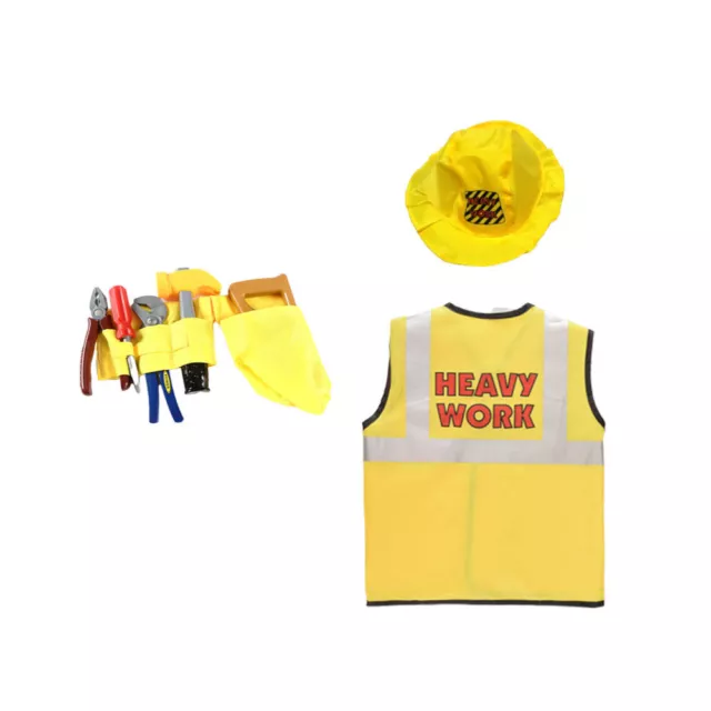 Child Dress up Clothes for Boys Construction Worker Costume