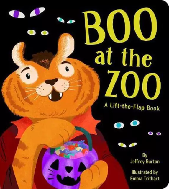 Boo at the Zoo: A Lift-the-Flap Book by Jeffrey Burton (English) Board Books Boo