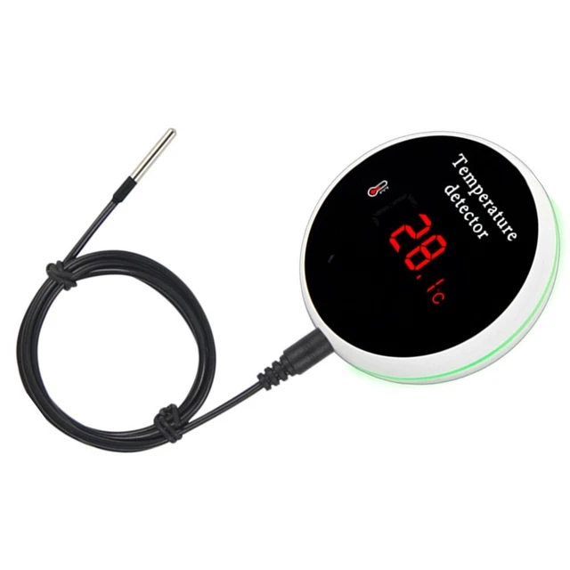 WIFI TEMPERATURE SENSOR Thermometer Digital Probe 3 Meters Cable £31.19