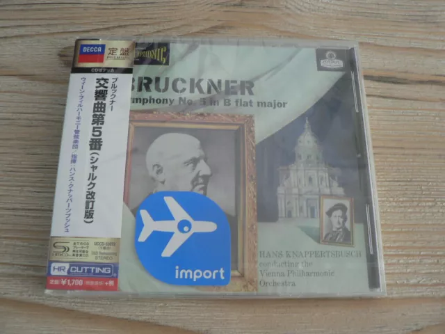 Bruckner : Symphony No.5 - Knappertsbusch - CD Decca Japan NEW