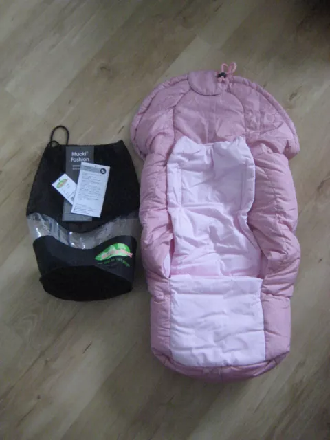 Odenwälder Babynest Fußsäckchen Fußsack Mucki Fashion Gr. 1 Cranberry Rosa TOP 2