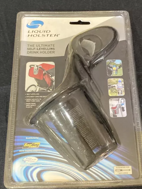 Liquid Holster The Ultimate Self-Levelling Drink Holder NEW Baby Jogger Bag Boy