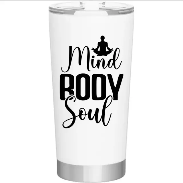 Yoga Mind Body Soul Decal Stickers Wall JDM Car Laptop Tumbler 22 Variations 2