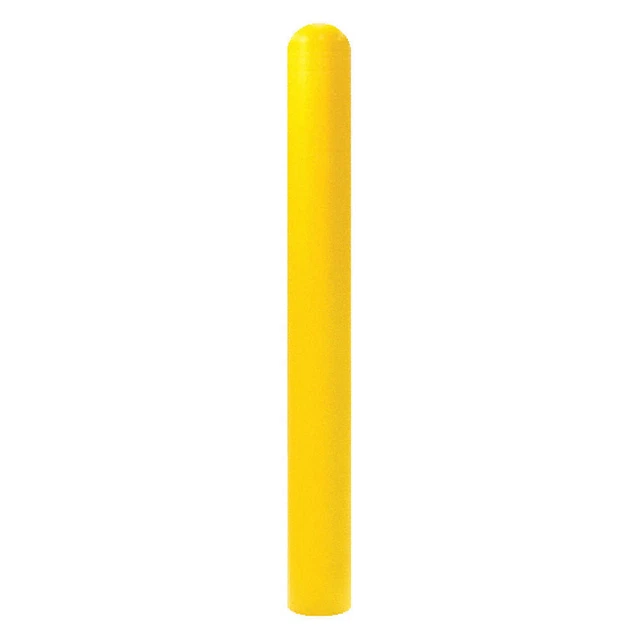 GRAINGER APPROVED DT752YNT Bollard Cover,Smooth Style,56" H Overall