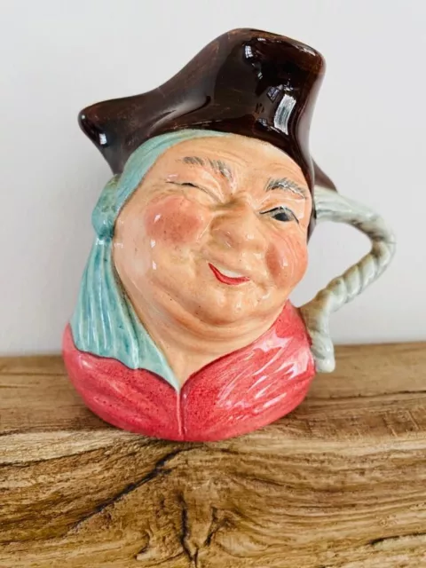 Vintage Toby Jug Kelsboro Ware Character Jolly Roger Hand Painted