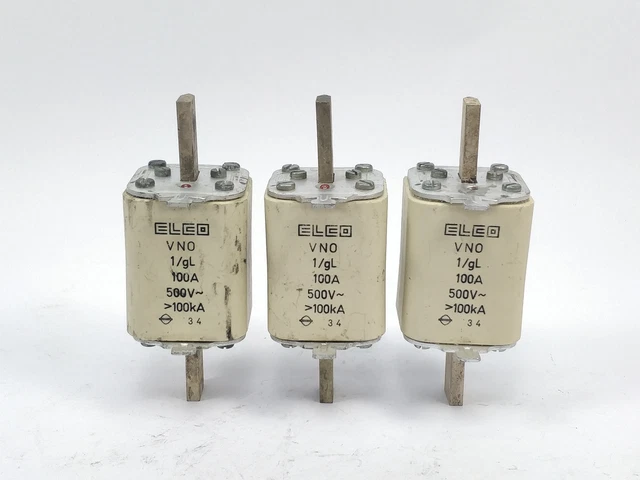 Elco Fusible 100A 500V Gl 100kA 3 Scp 2