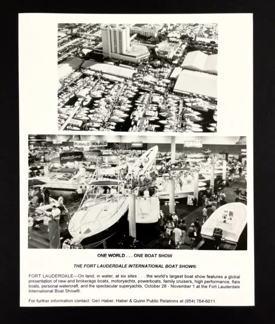 1999 Fort Lauderdale International Boat Show Powerboats Yachts Watercrafts Photo