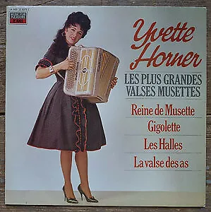 Yvette Horner - Les Plus Grandes Valses Muset LP Album Vinyl Scha