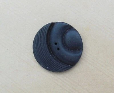 Bouton Vintage Original Avec Chaînette - Gris Doré - Pied 3,5 Cm - Réf 2297 - Occasion