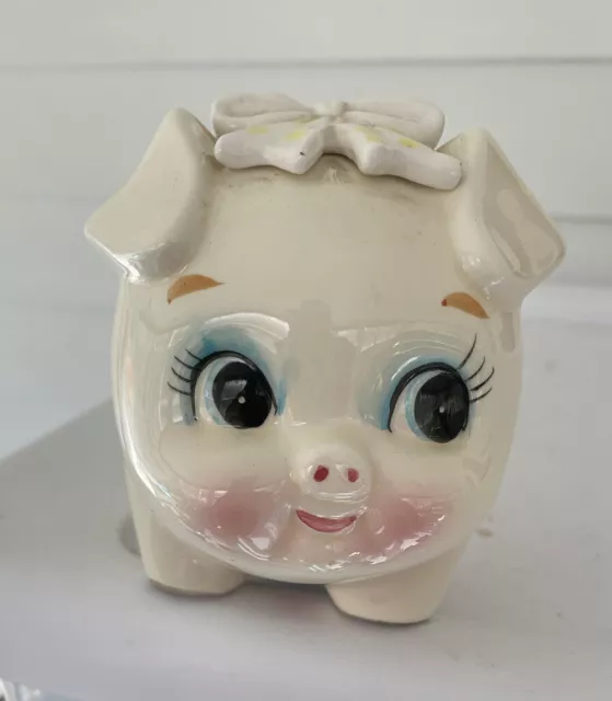 Vintage Ceramic Piggy Bank Made in Japan