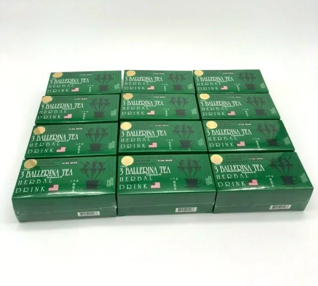 12 X 3 BALLERINA TEA Slim Diet EXTRA STRENGTH Weight Loss 216 Tea Bags 2