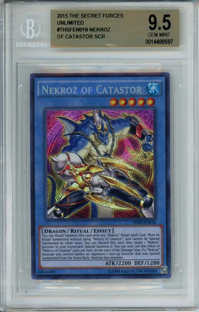 Yu-Gi-Oh! - Nekroz Mirror (THSF-EN020) - The Secret Forces - 1st Edition - Secret Rare Trading Card