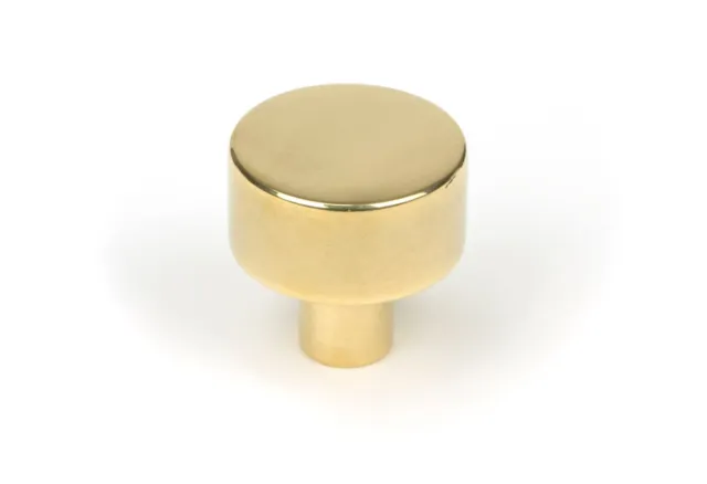 From The Anvil 50305 Aged Brass Kelso Cabinet Knob - 25mm (No Rose)