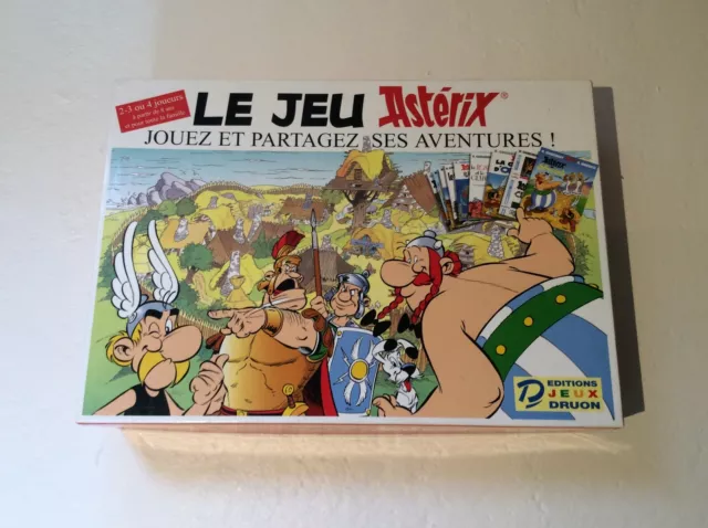 JEUX DE SOCIÉTÉ Le Jeu Astérix EDITION JEUX DRUON 2001 INCOMPLET FR