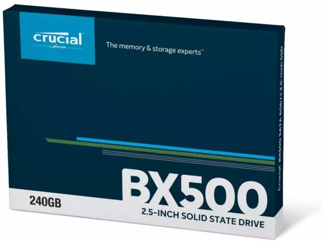 SSD 240GB CRUCIAL BX500 Disco Solido Unità Interna 2.5" SATA