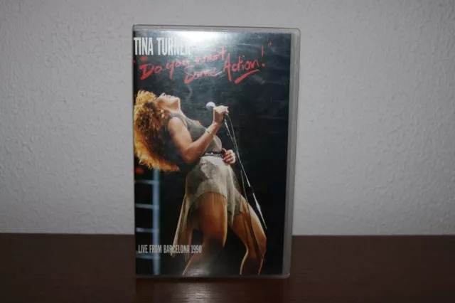 Cassette vhs TINA TURNER, Do you want some action !