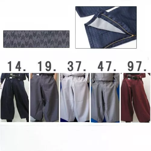 TORAICHI Japan Working Pants Tobi Workwear Ninja Style Ask for Size & Color