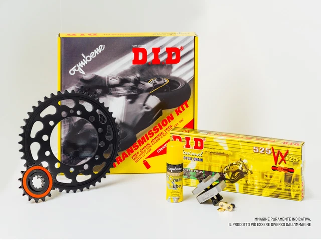 Kit Chaîne Couronne Pignon DID - Honda XL 600 V Transalp 1991-1999, Kit Transmission Original
