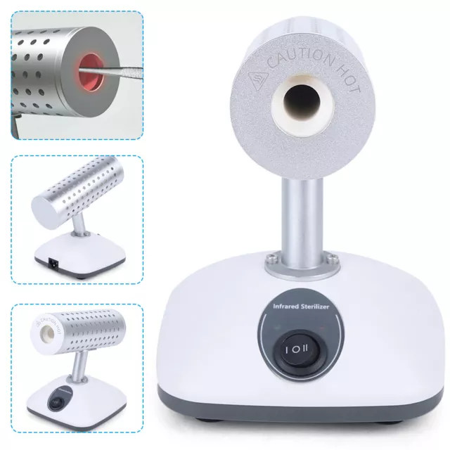 AC 110V Infrared Heat Sterilizer Bacti-Cinerator Bacti-Cinerator Small Hole 825℃