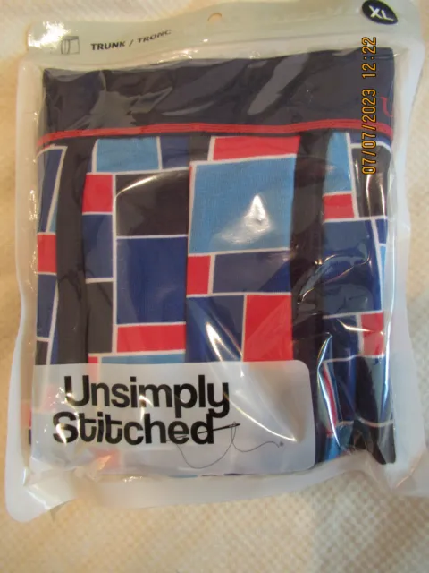 Unsimply Stitched Colorful Stripe Trunk Size  Large 