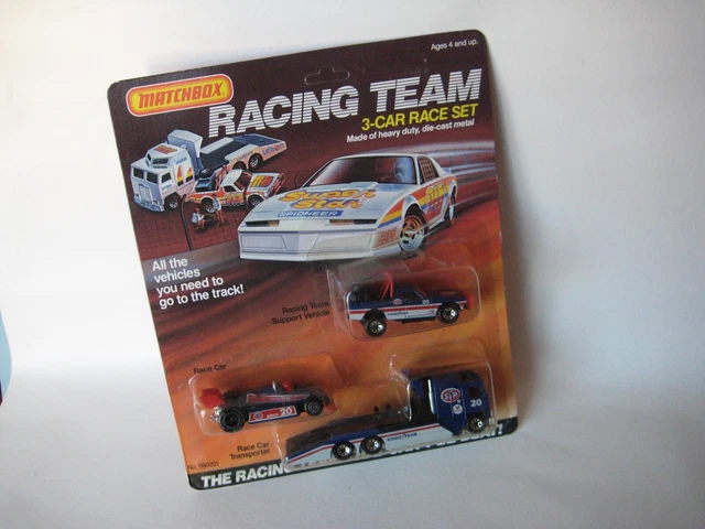 Matchbox Ruff Trek MATCHBOX STP RACING Blue Holden Ute Ruff Trek Kenworth Convoy USA ...